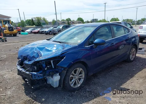 2019 Chevrolet Cruze Lt z USA, uszkodzony, nr VIN 1G1BE5SM6K7113798